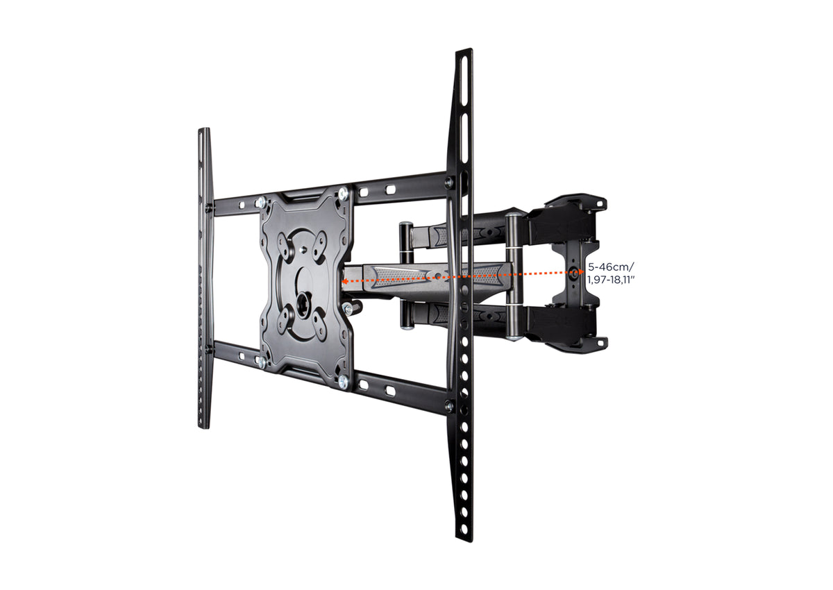 Frontal side view of the celexon TV Mount Adjust-S70460 when extended