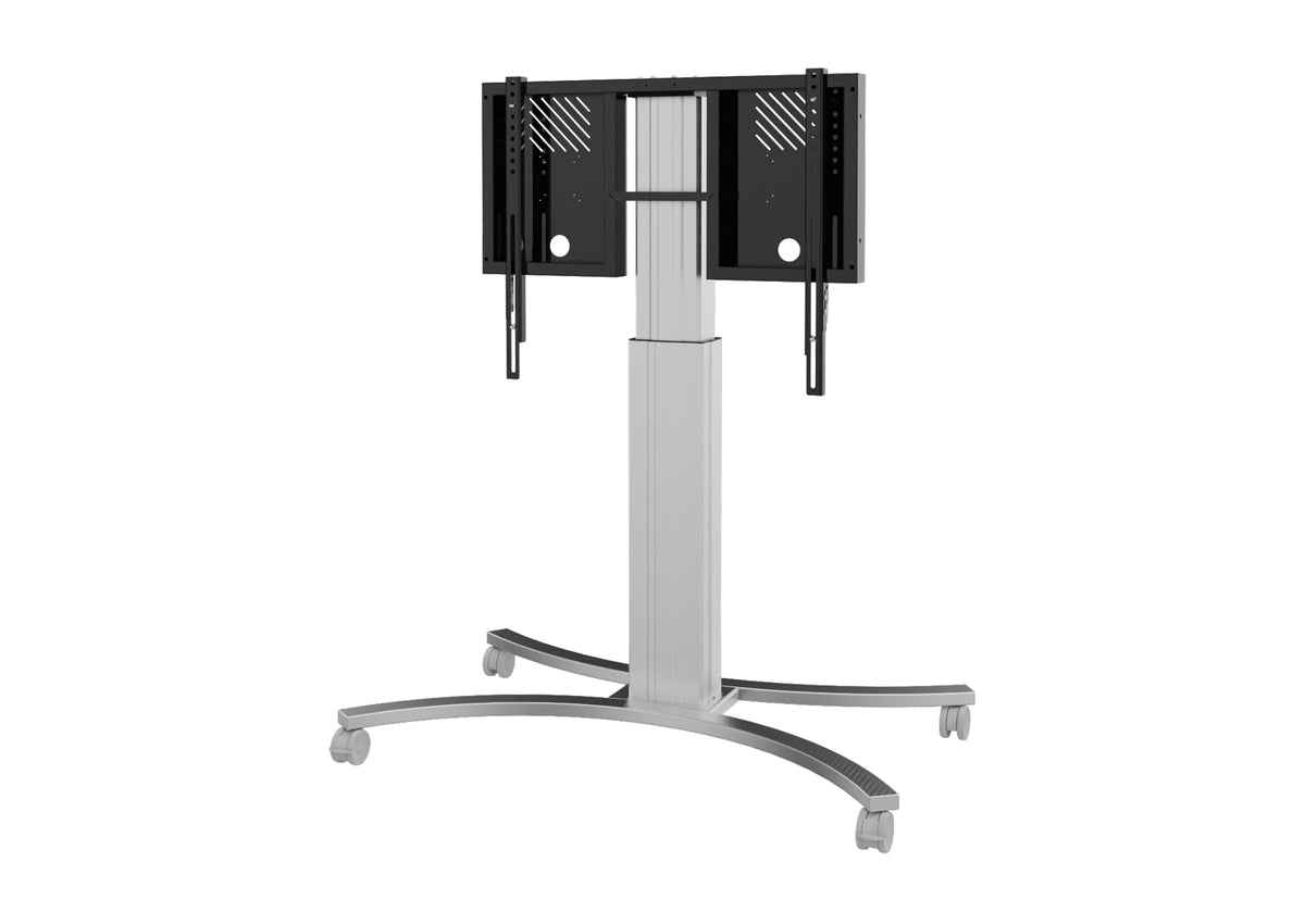 celexon Expert elektrisch höhenverstellbarer Display-Rollwagen Adjust-4286MS