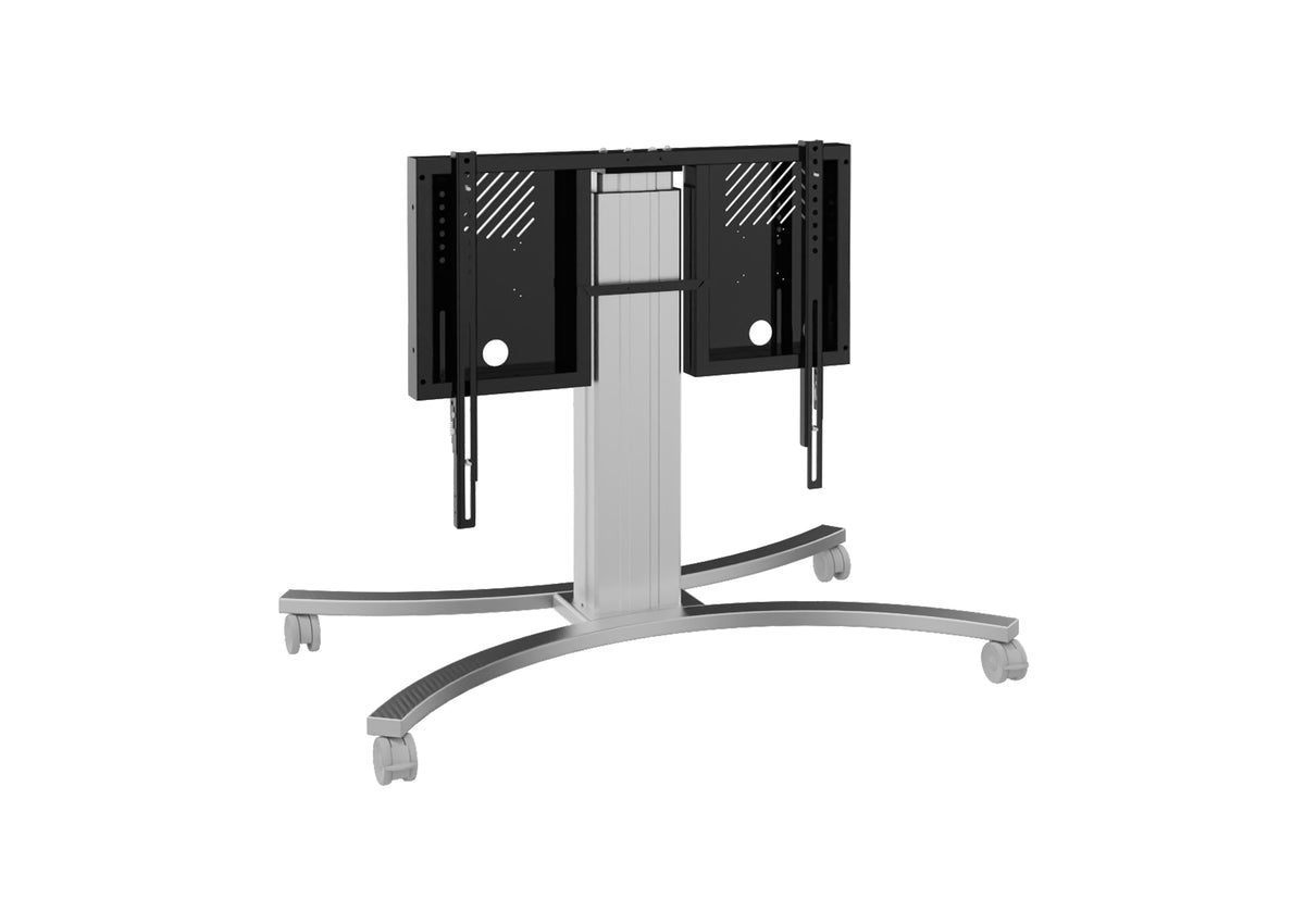 celexon Expert elektrisch höhenverstellbarer Display-Rollwagen Adjust-4286MS