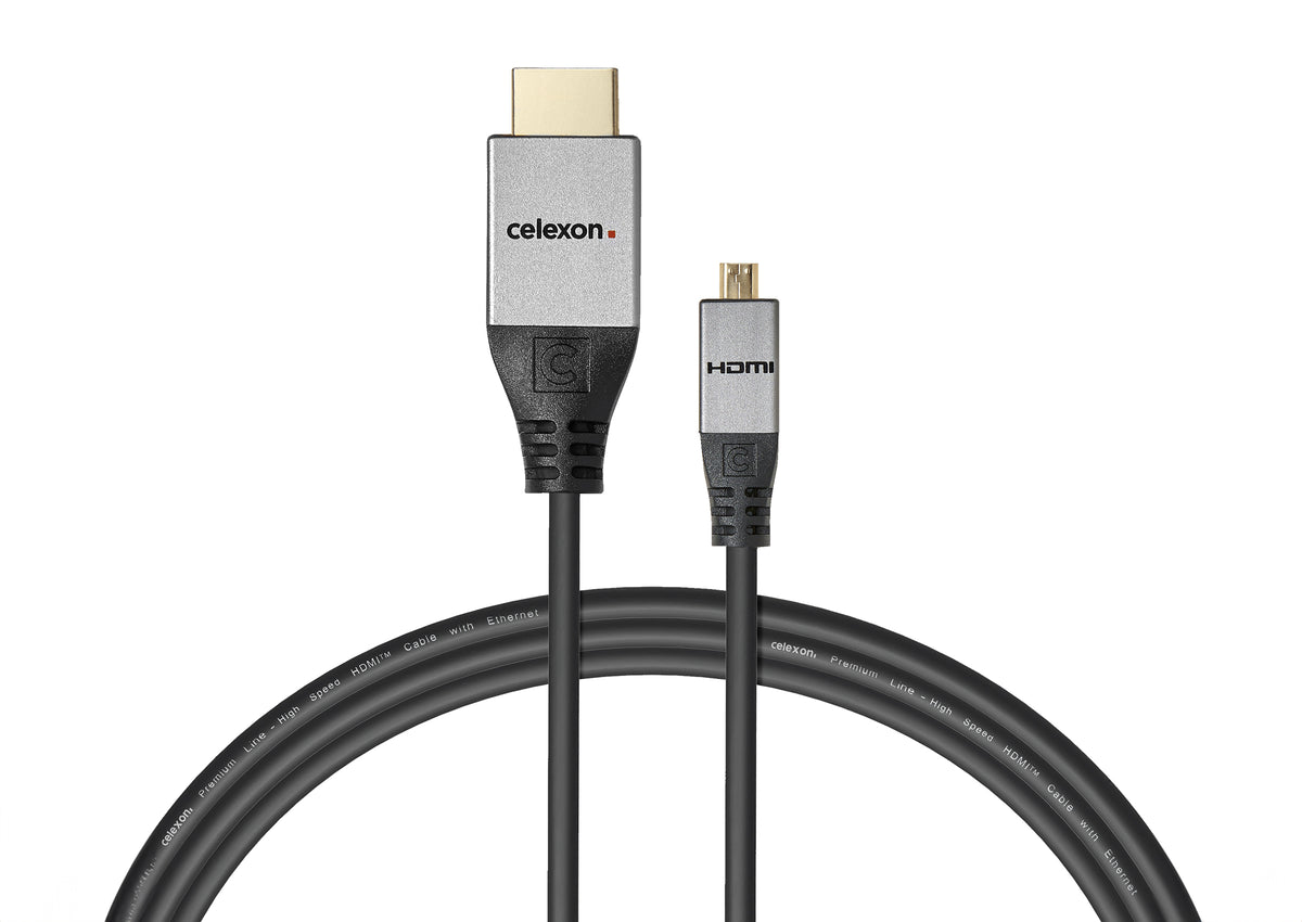 celexon kabel HDMI do Micro HDMI z Ethernetem - 2.0a/b 4K - Professional Line