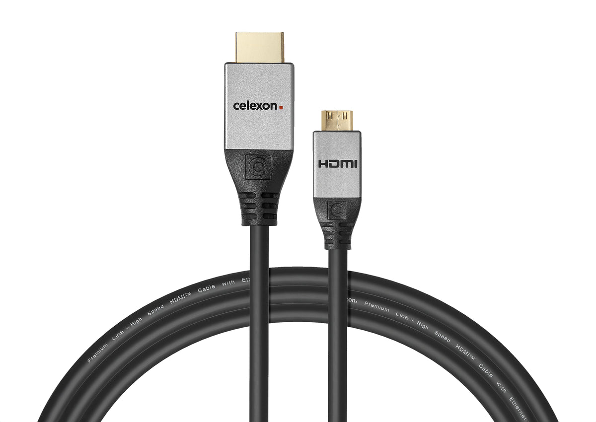 celexon kabel HDMI do Mini HDMI z Ethernetem - 2.0a/b 4K - Professional Line