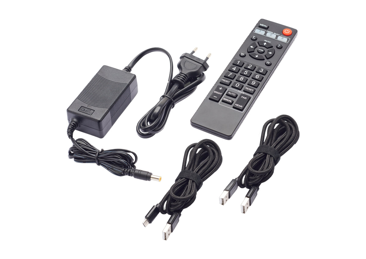 celexon PTZ Camera Full HD Video Conference System VKS2040 scope of delivery