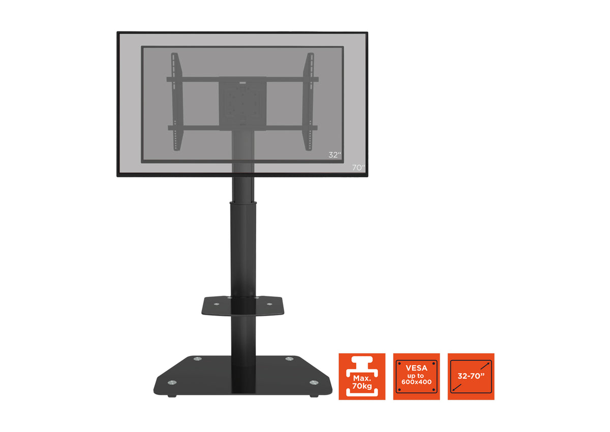 celexon Professional höhenverstellbarer Display Rollwagen Adjust-3270MP Portrait
