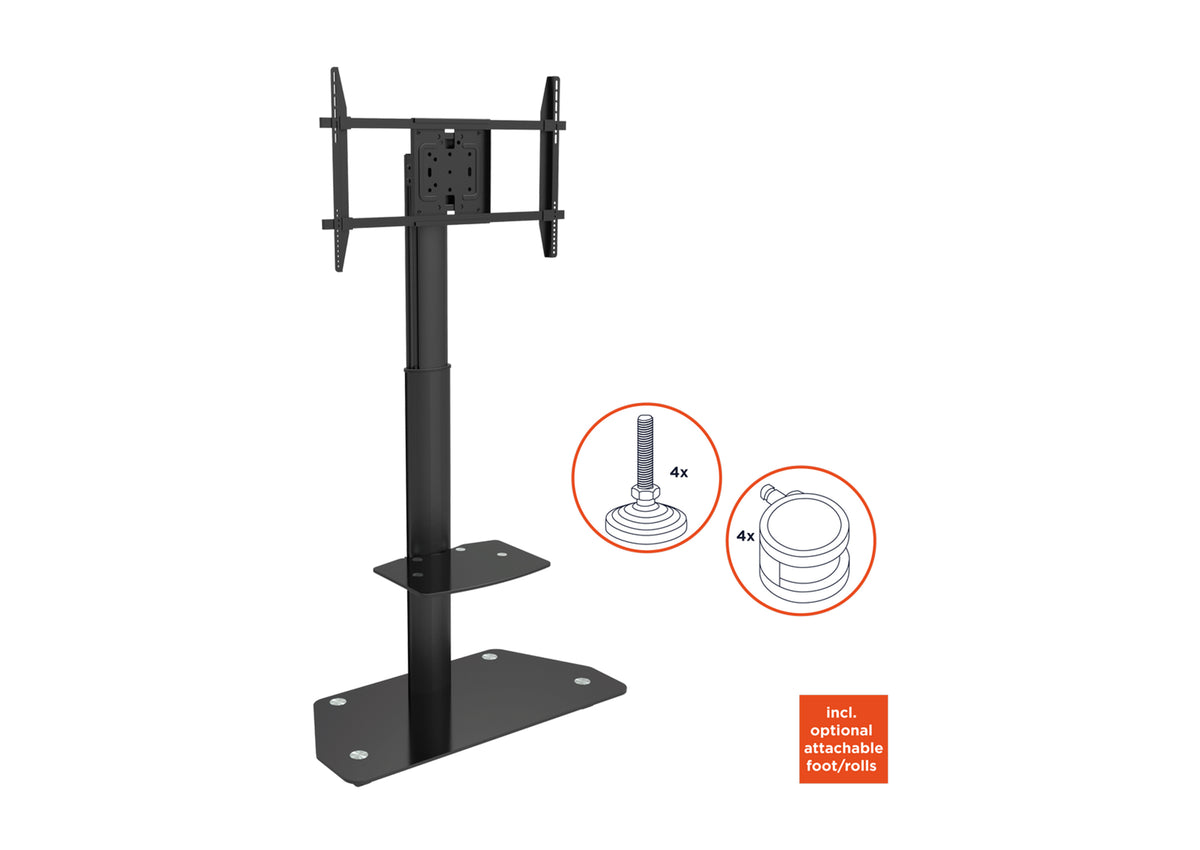 celexon Professional höhenverstellbarer Display Rollwagen Adjust-3270MP Portrait