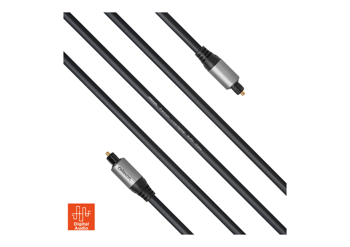 celexon Toslink Optisches Audiokabel - Professional Line
