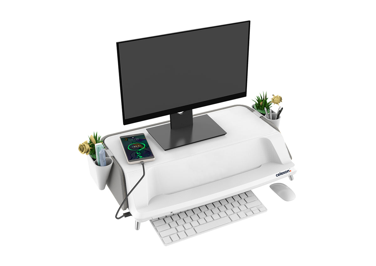 Top view of the celexon Professional UV Monitor Station ME1730 in grey