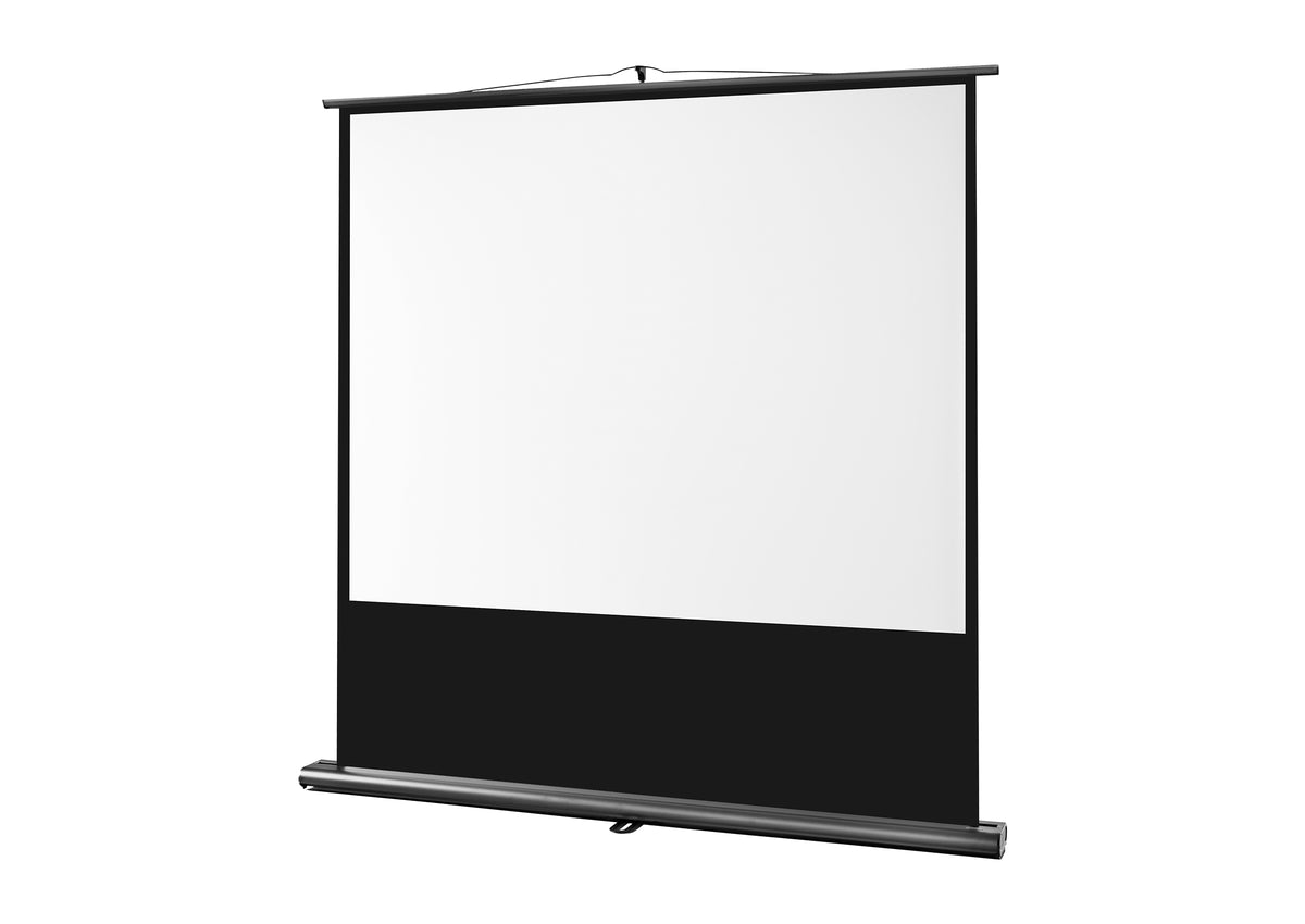 Frontal angled view of the celexon Projector Screen Ultramobile Professional without projection