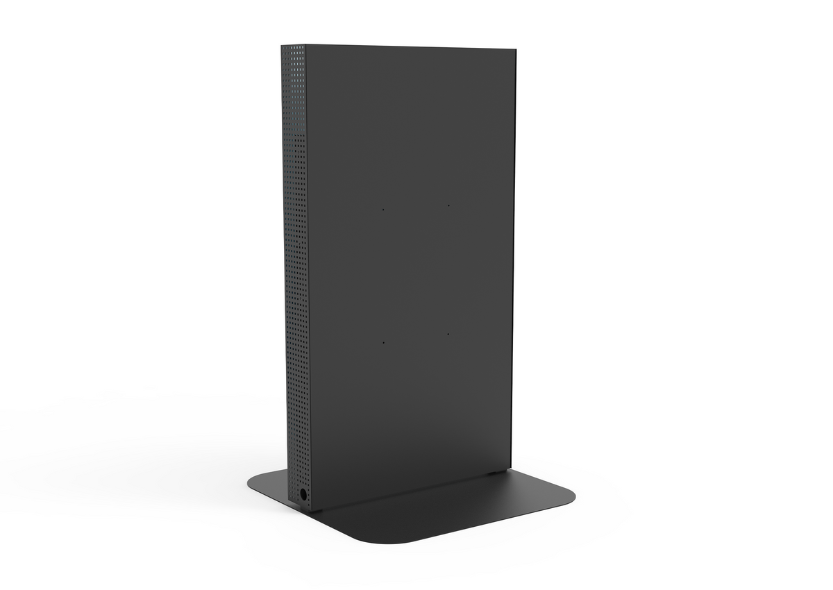 Rear view of the Display stand celexon x Sony The Retailer single