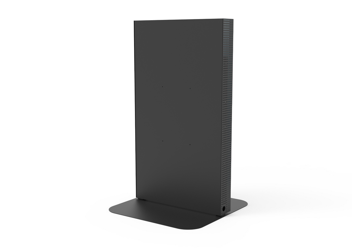 Rear view of the Display stand celexon x Sony The Retailer single