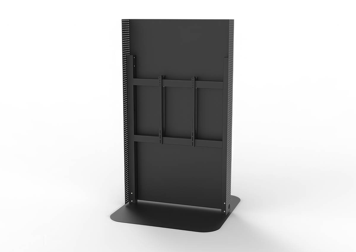 Frontal view of the Display stand celexon x Sony The Retailer single with display