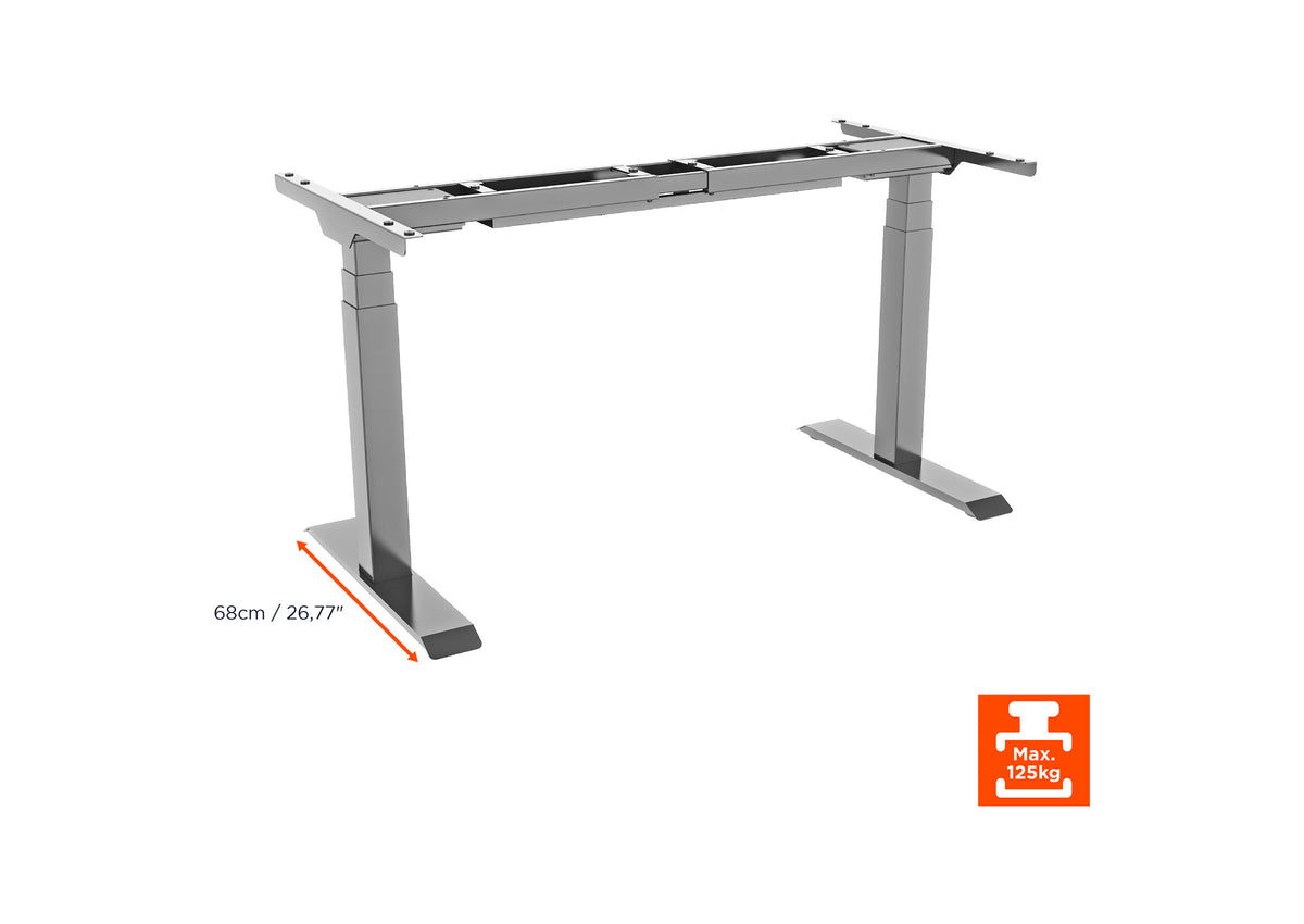 celexon elektrisch höhenverstellbarer Schreibtisch Professional eAdjust-58123 - inkl. Tischplatte