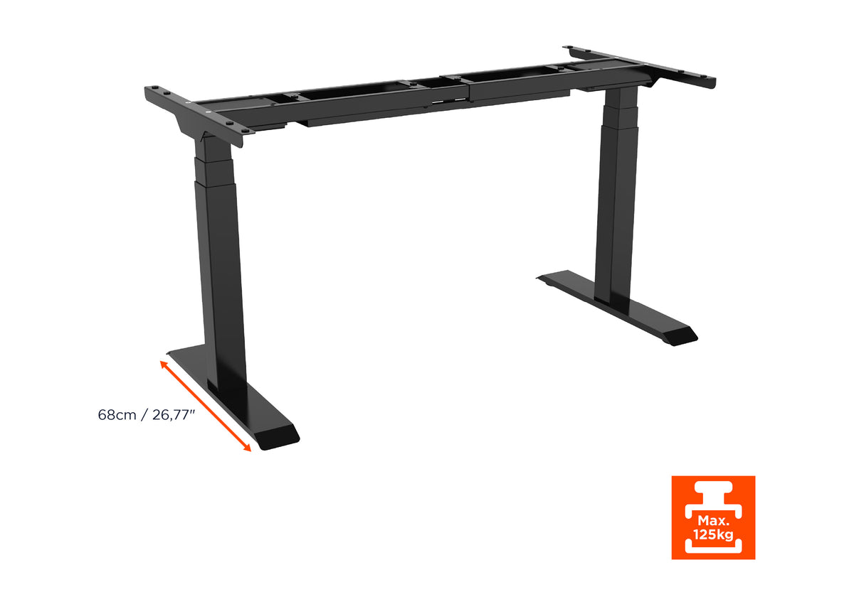 celexon elektrisch höhenverstellbarer Schreibtisch Professional eAdjust-58123 - inkl. Tischplatte