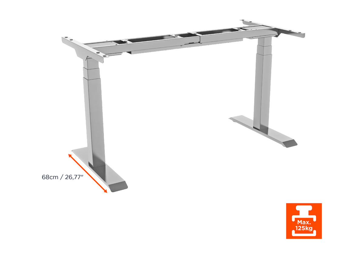 celexon elektrisch höhenverstellbarer Schreibtisch Professional eAdjust-58123 - inkl. Tischplatte