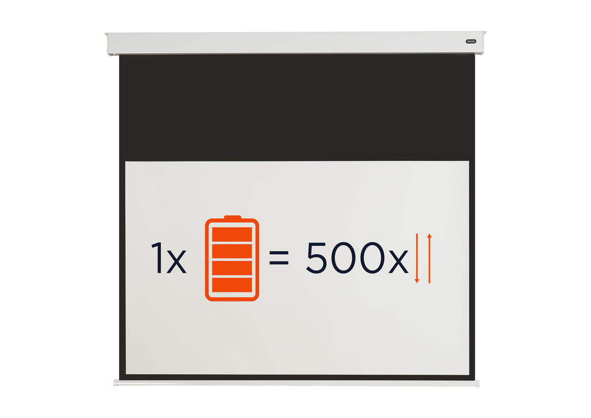 celexon Batterie Leinwand V2.0 Motor Professional Plus