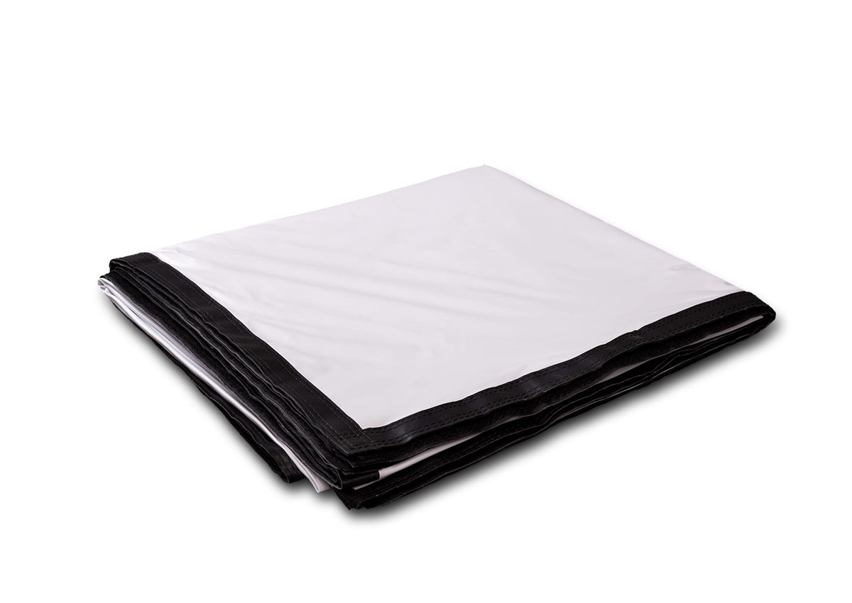 Folded projection fabric for the celexon inflatable outdoor projector screen INF200