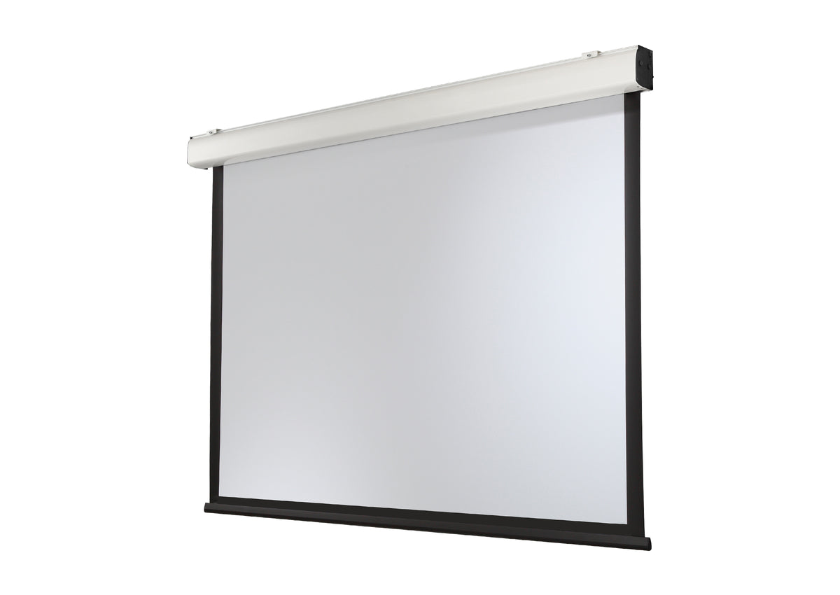Frontal side view of the celexon Projector Screen Electric Expert XL without projection