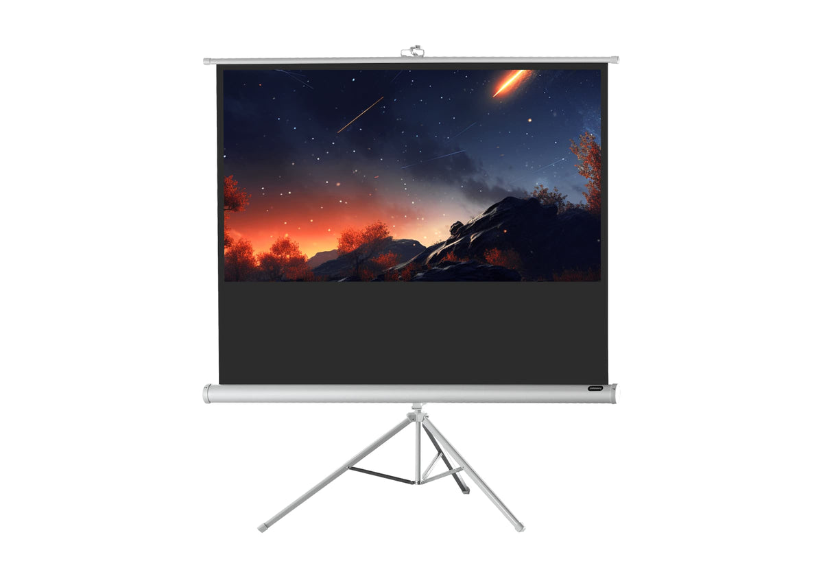 celexon Stativleinwand Economy - White Edition