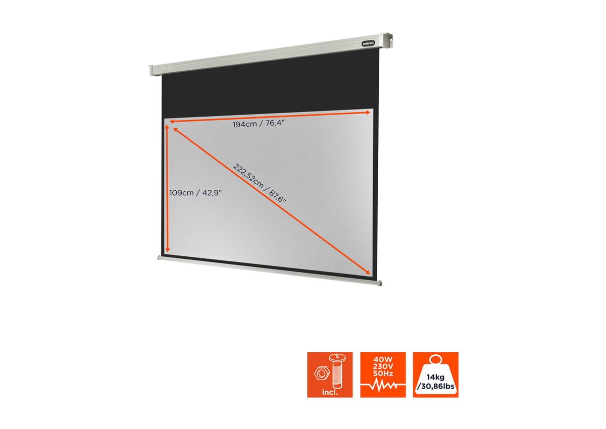 celexon Leinwand Motor Professional