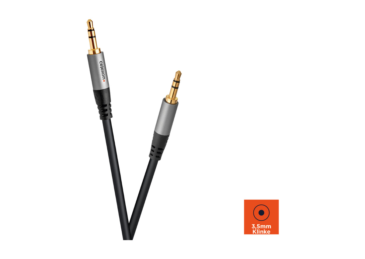 celexon 3,5mm Stereo Klinke Audiokabel - Professional Line