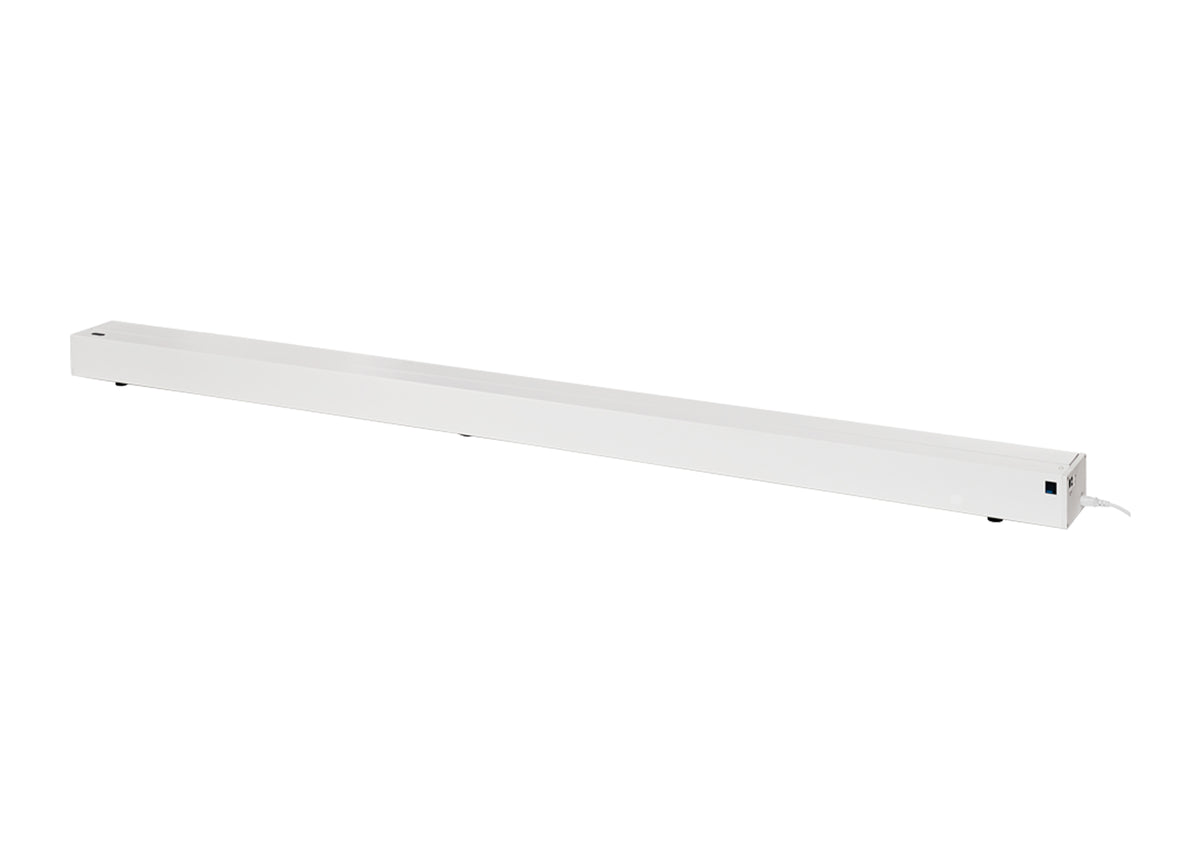 Frontal view of the closed celexon CLR HomeCinema UST High Contrast Frame Projector Screen V2.0 in white
