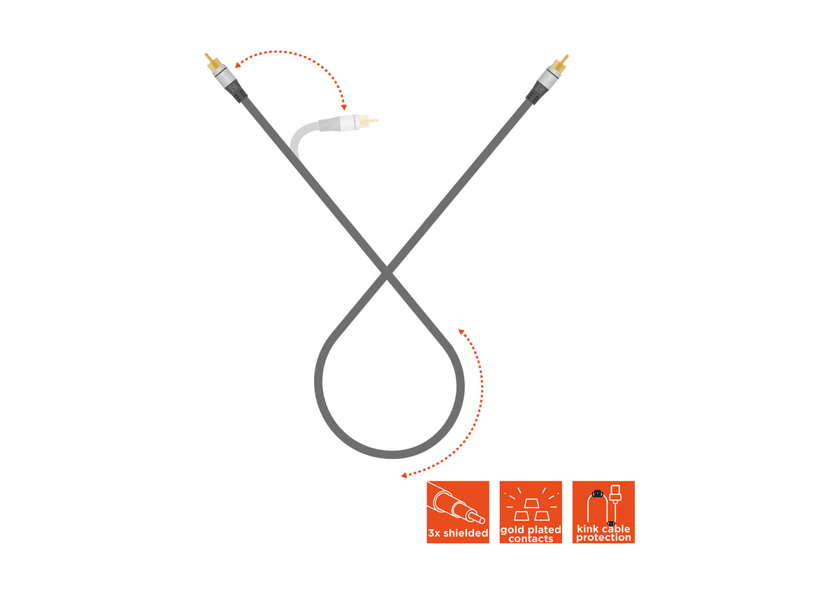 celexon Cinch Digital Audiokabel - Professional Line