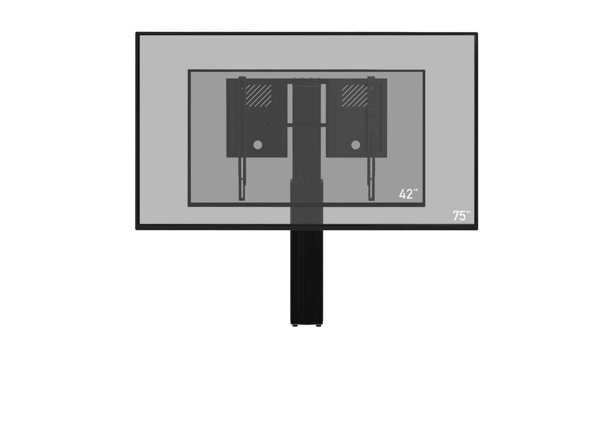 celexon Expert elektrisch höhenverstellbarer Display-Ständer Adjust-4286WB mit Wandbefestigung