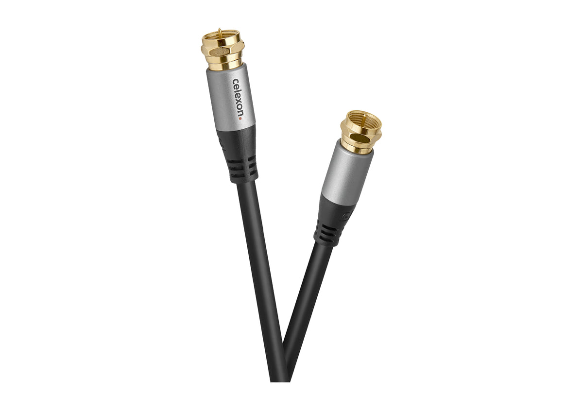 Câble d'antenne satellite fiche F celexon PRO