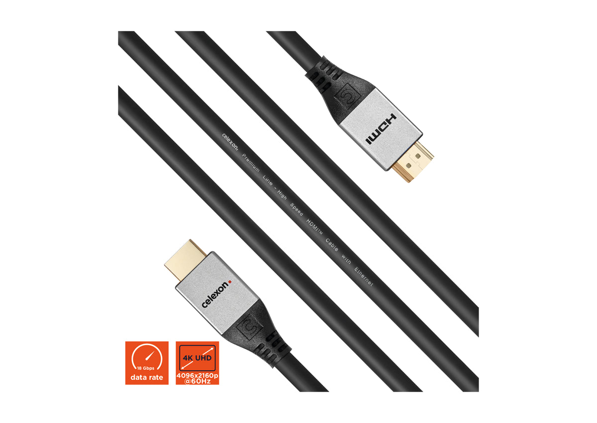 celexon kabel HDMI z Ethernetem - 2.0a/b 4K - Professional Line