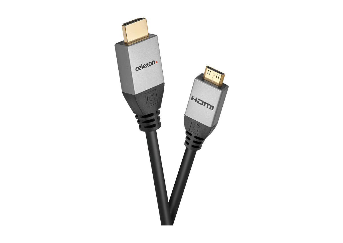 celexon kabel HDMI do Mini HDMI z Ethernetem - 2.0a/b 4K - Professional Line