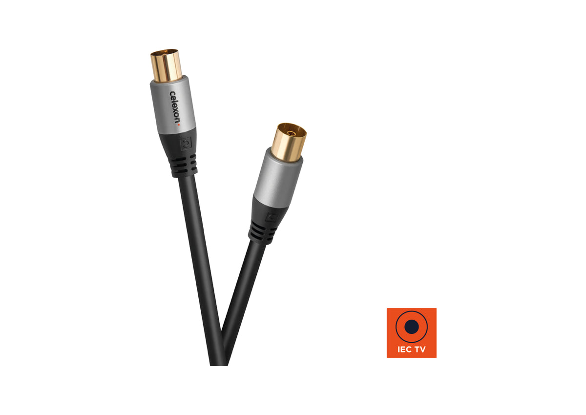 celexon IEC TV Antennenkabel - Professional Line