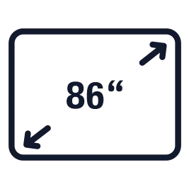 Icon 86 inch