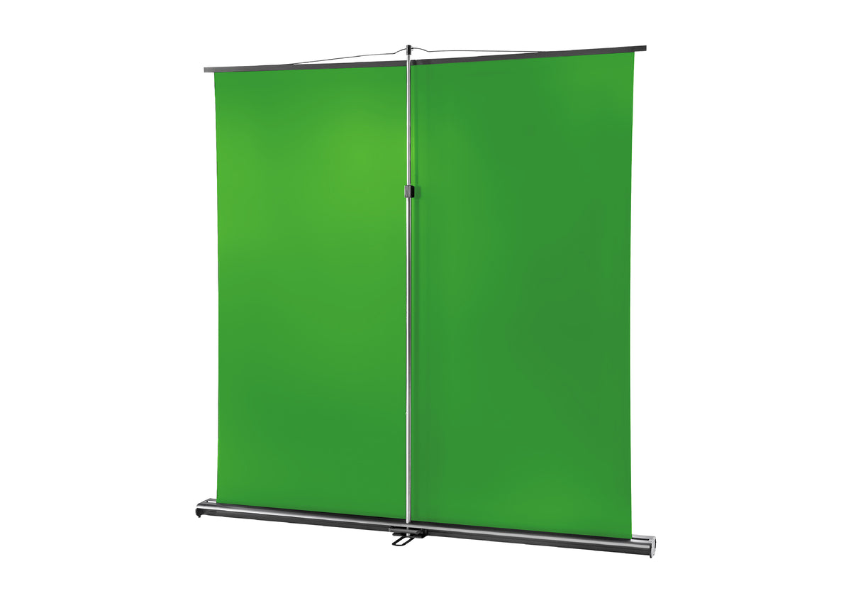 Rear view of the celexon Mobile Lite Chroma Key Green Screen