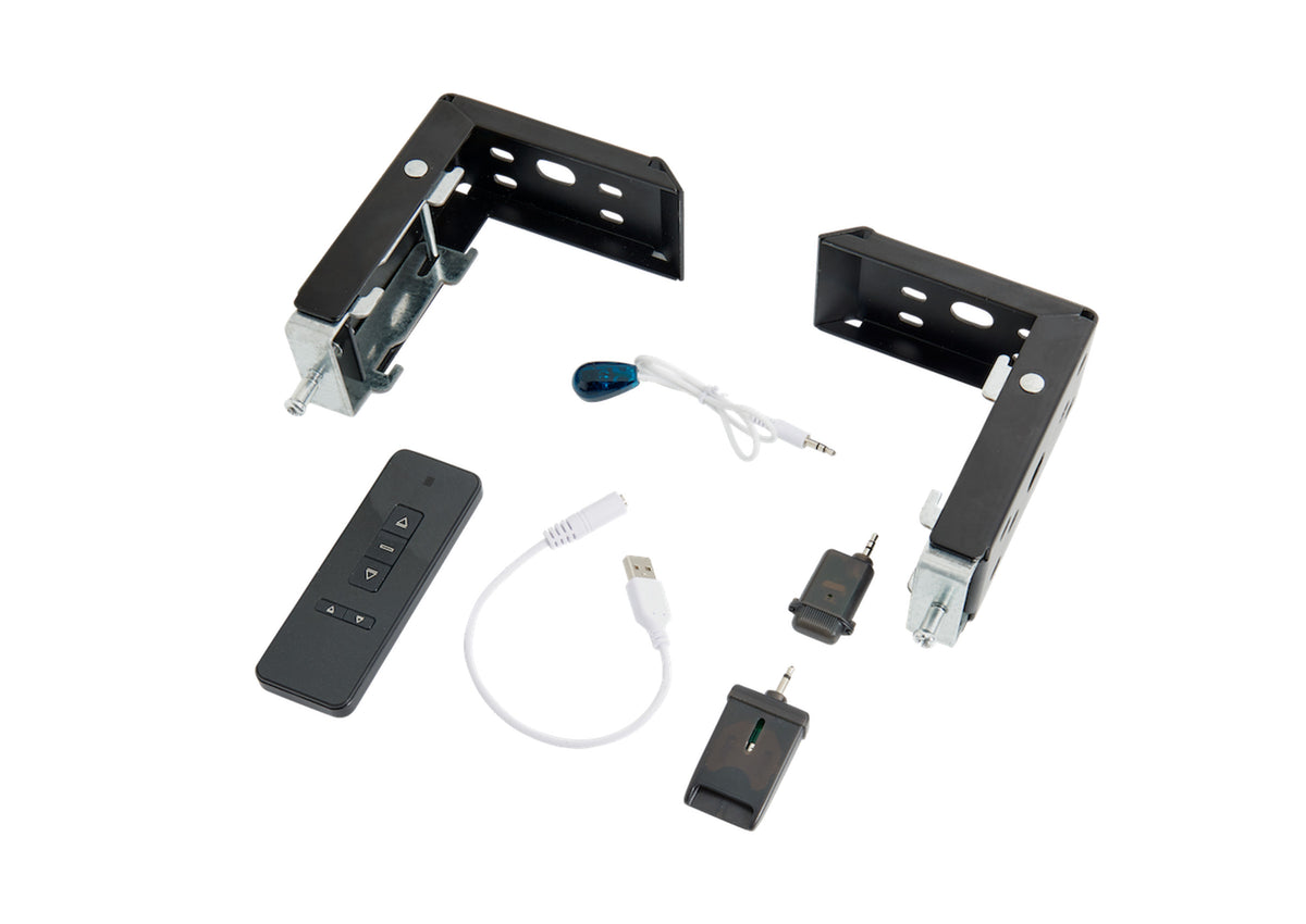 Scope of delivery of the celexon Screen Electric HomeCinema Plus Tension Projector Screen - CLR UST in black