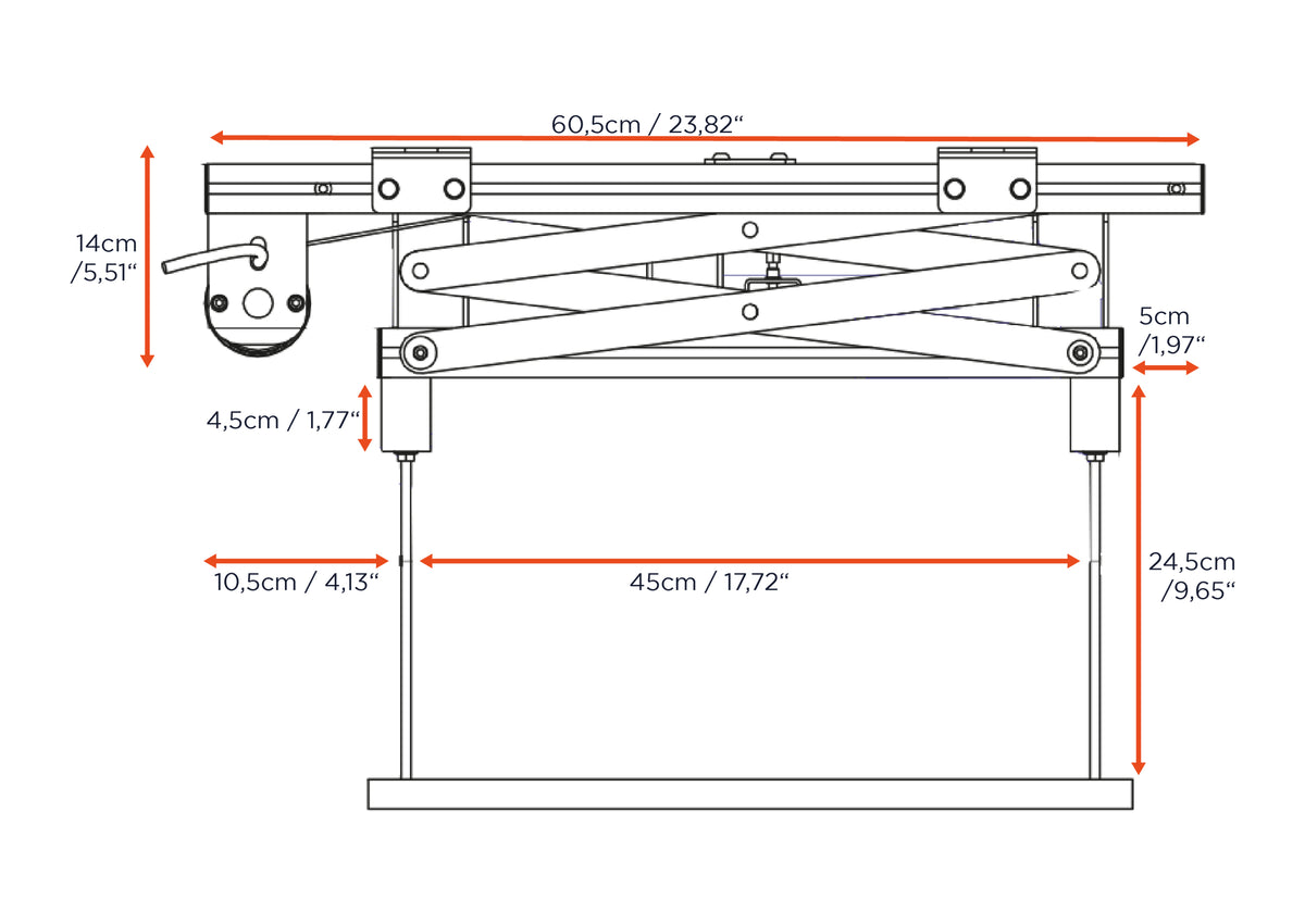 celexon Deckenlift PL400 HC Plus