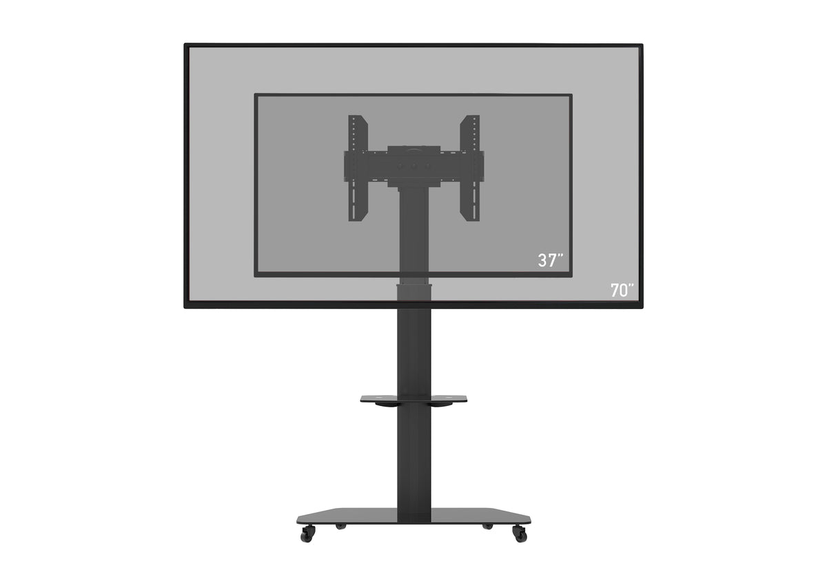 celexon Professional höhenverstellbarer Display Rollwagen Adjust-3770MP