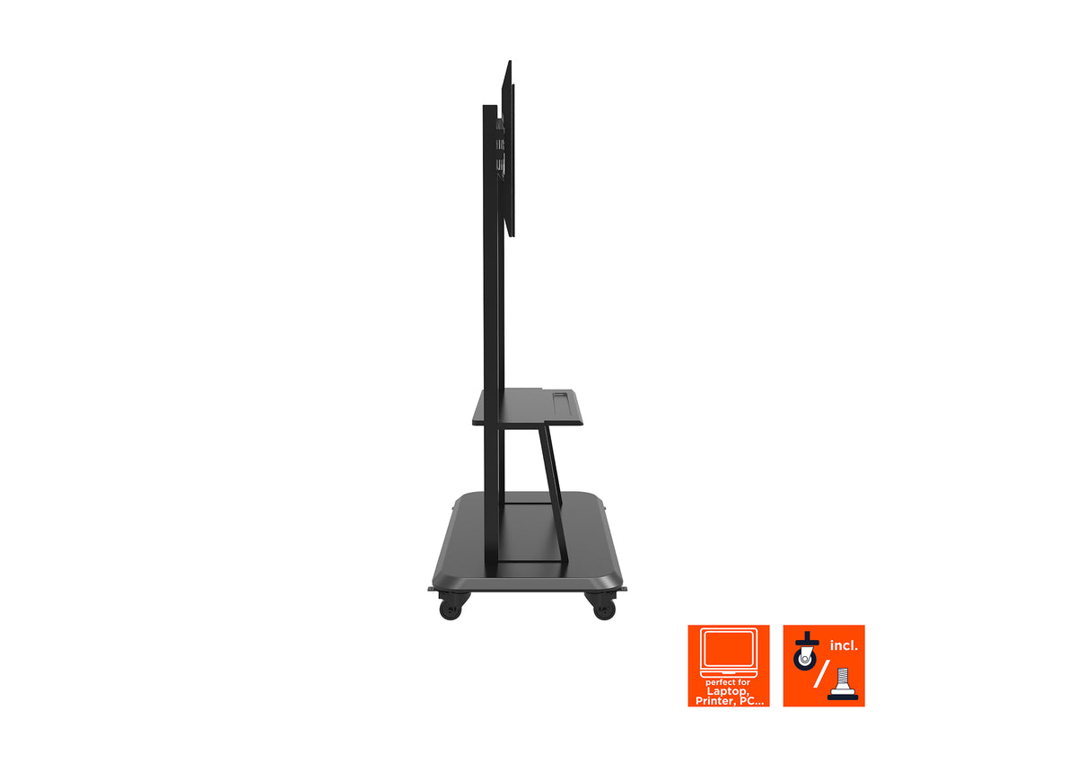 celexon Professional höhenverstellbarer Display Rollwagen Adjust-55120MP