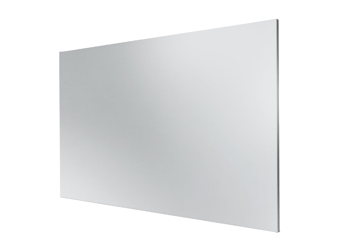 Frontal angled view of the celexon Expert Fixed Frame Projector screen PureWhite without projection
