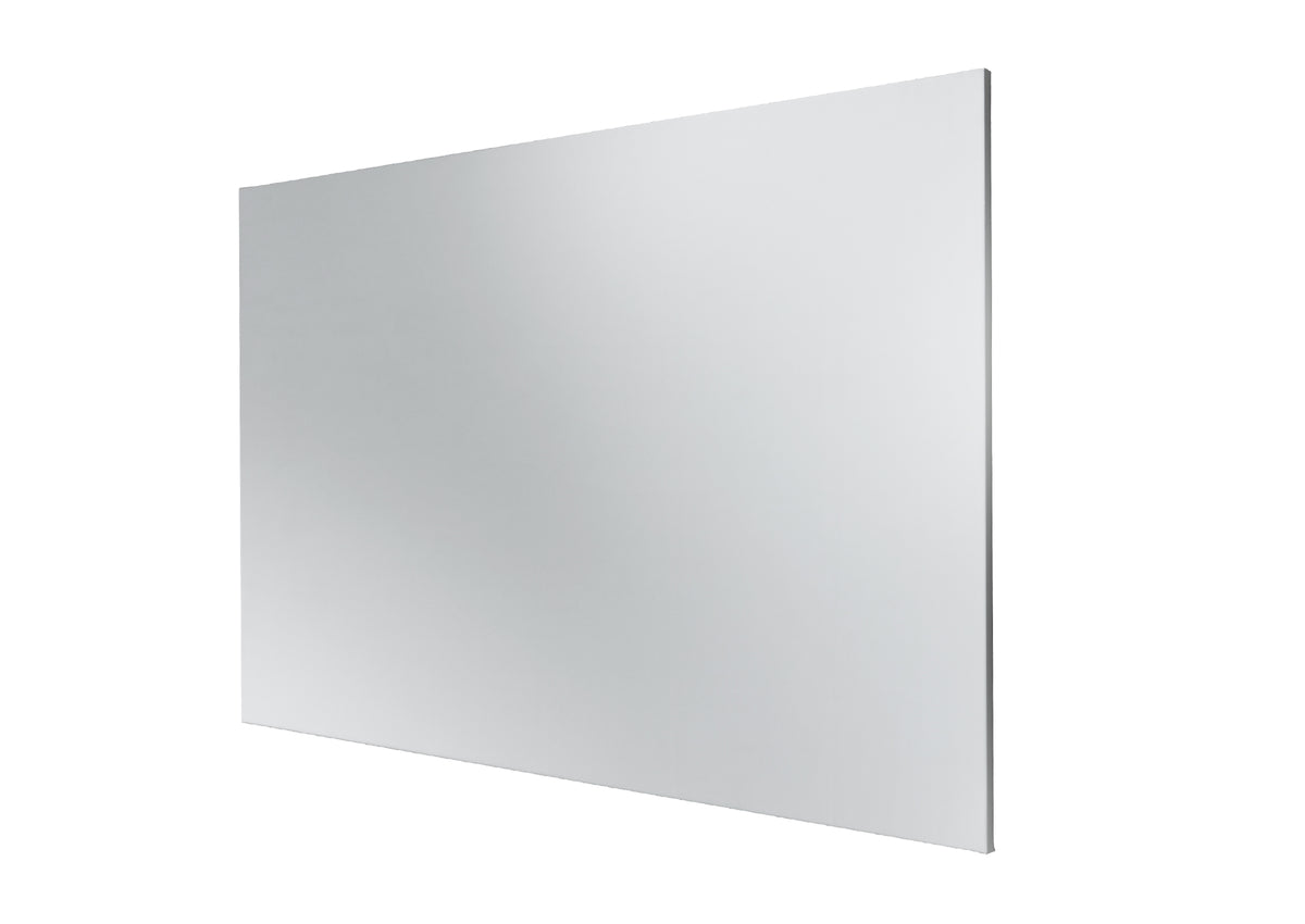 Frontal angled view of the celexon Expert Fixed Frame Projector screen PureWhite without projection