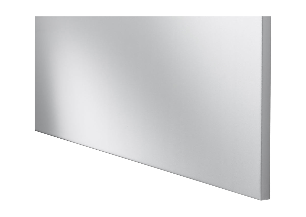 Frontal side view of the lower section of the celexon Expert Fixed Frame Projector screen PureWhite without projection