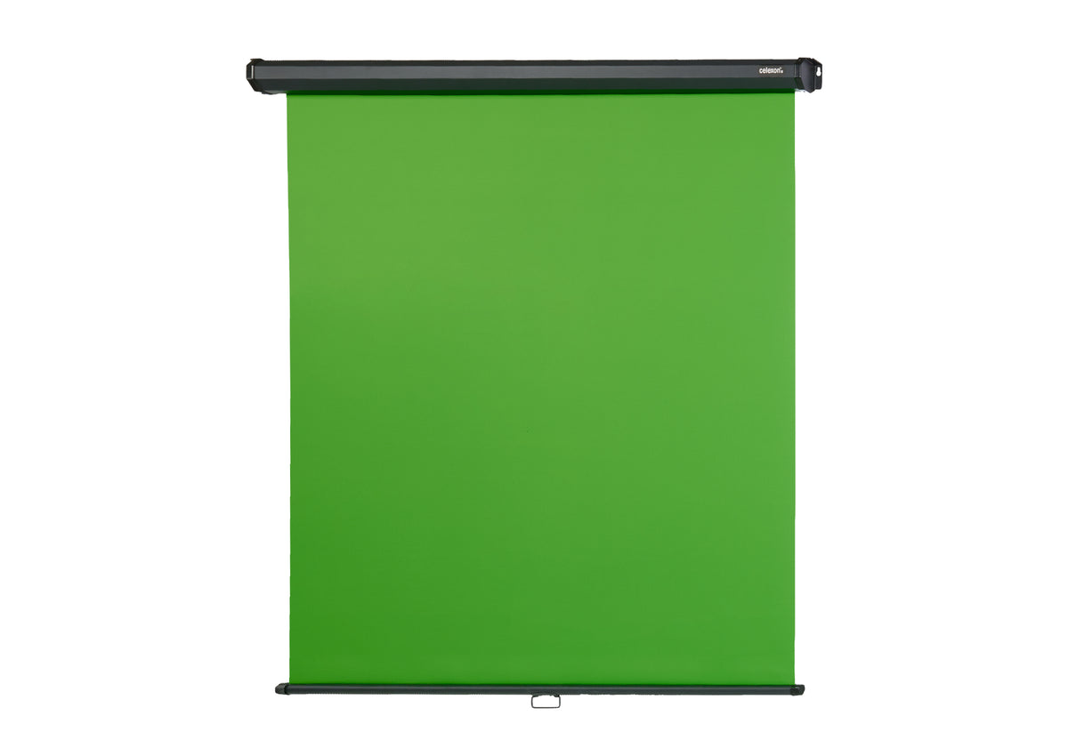 celexon manuell projektorduk Green Screen 200 x 190 cm