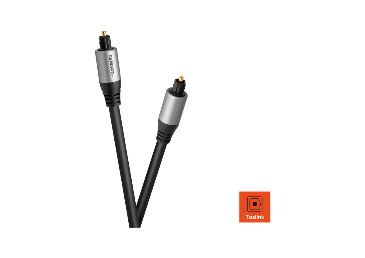 celexon Toslink Optisches Audiokabel - Professional Line