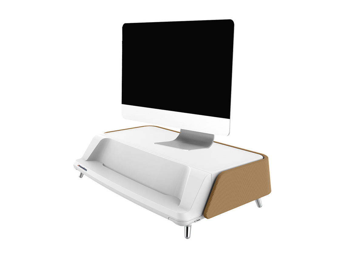 Front side view of the celexon Professional UV Monitor Station ME1730 in beige