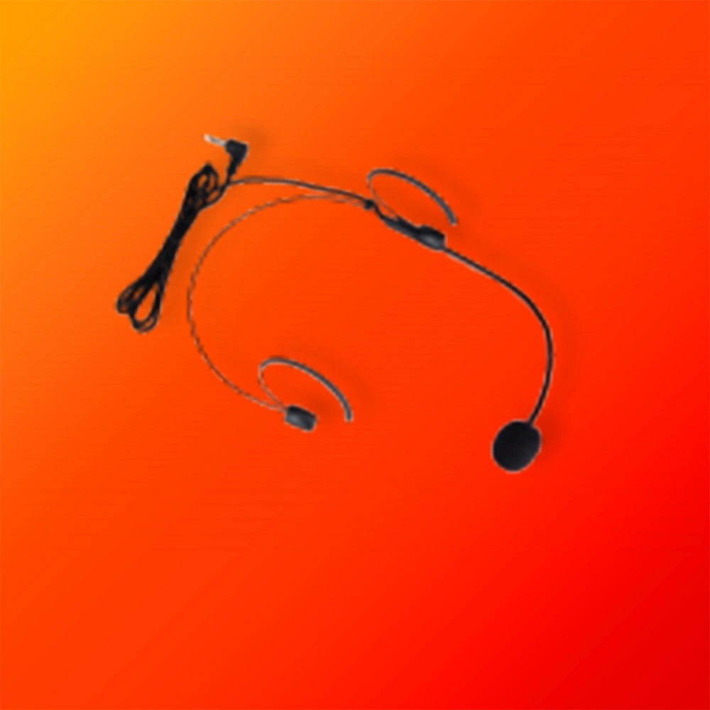 celexon Voice Booster Headset Professional on an orange background