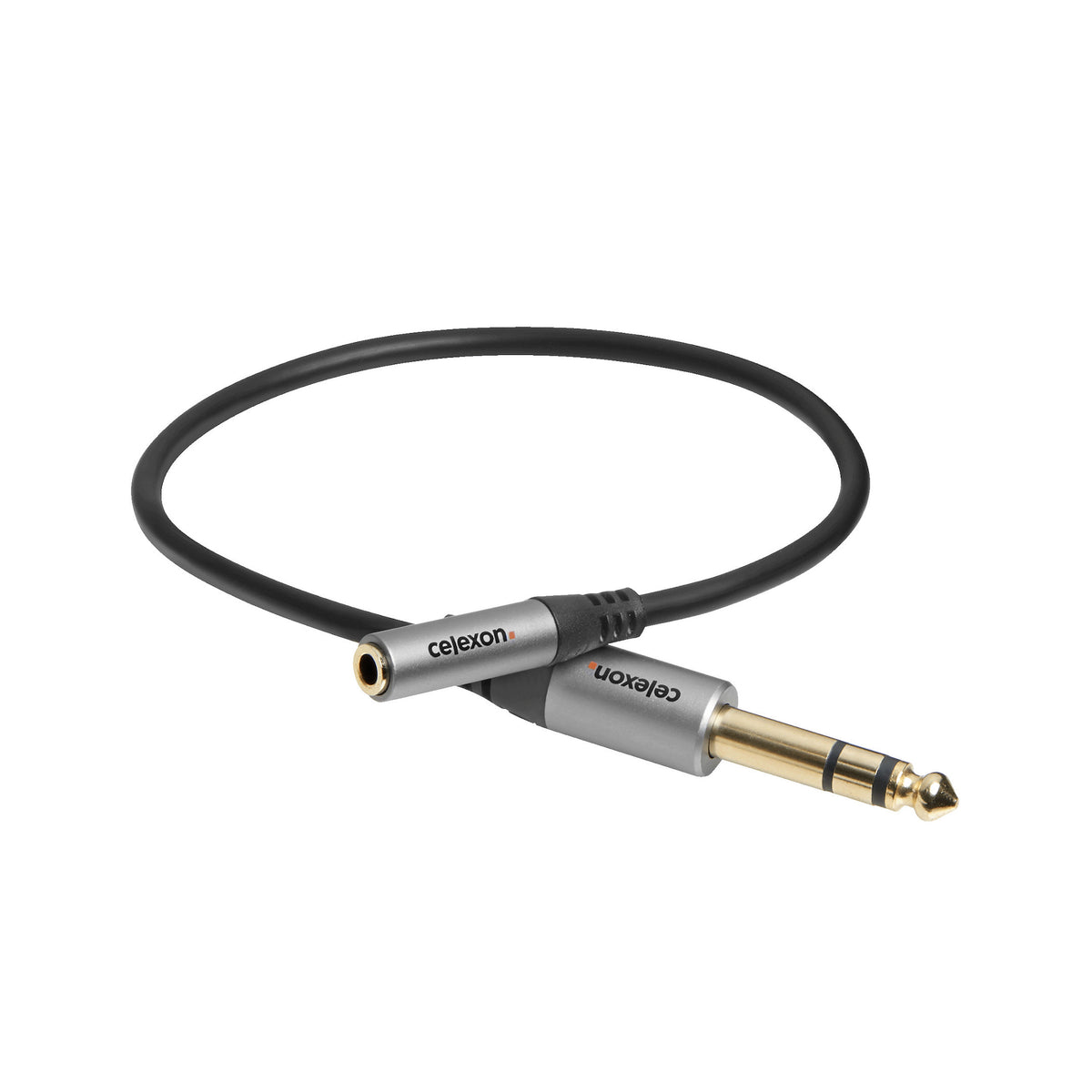 celexon 6,3mm teleplugg uf 3,5mm teleplugg Audioadapter 0,25m- Professional Line