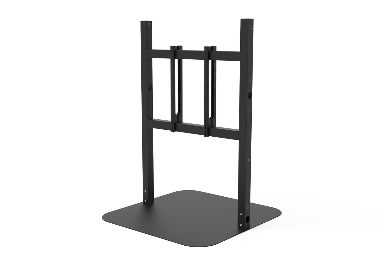 Frontal view of the Display stand  celexon x Sony The Retailer double without displays