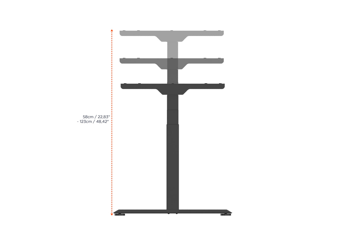 celexon electrically height-adjustable desk Professional eAdjust-58123