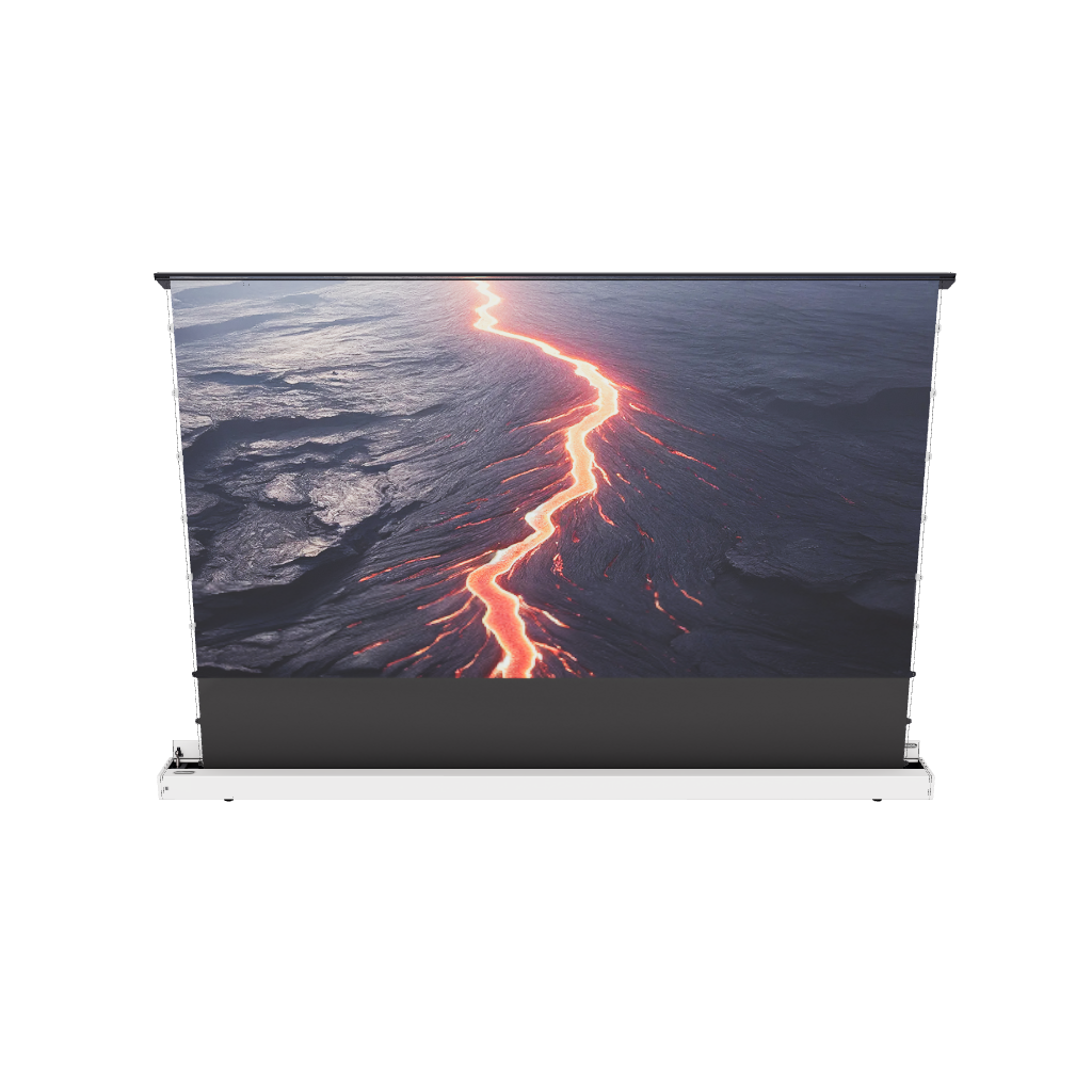 3d/AR Model of the celexon CLR HomeCinema Plus UST High Contrast Electric Floor Projector Screen 120" – White