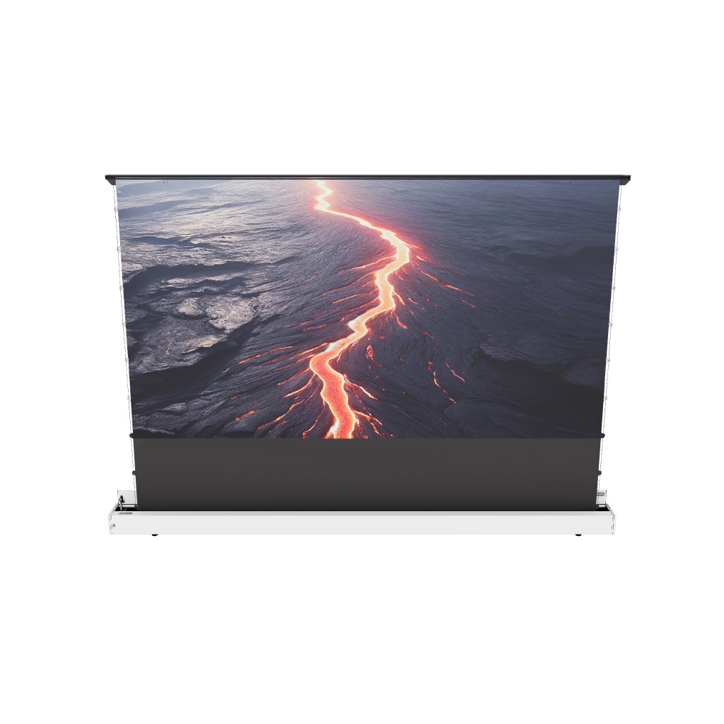 3d/AR Model of the celexon CLR HomeCinema Plus UST High Contrast Electric Floor Projector Screen 92" – White