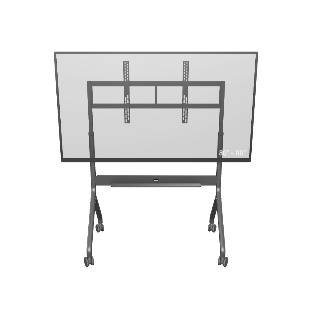 3d/AR Model of the celexon Expert electrically height-adjustable display trolley Oslo Max
