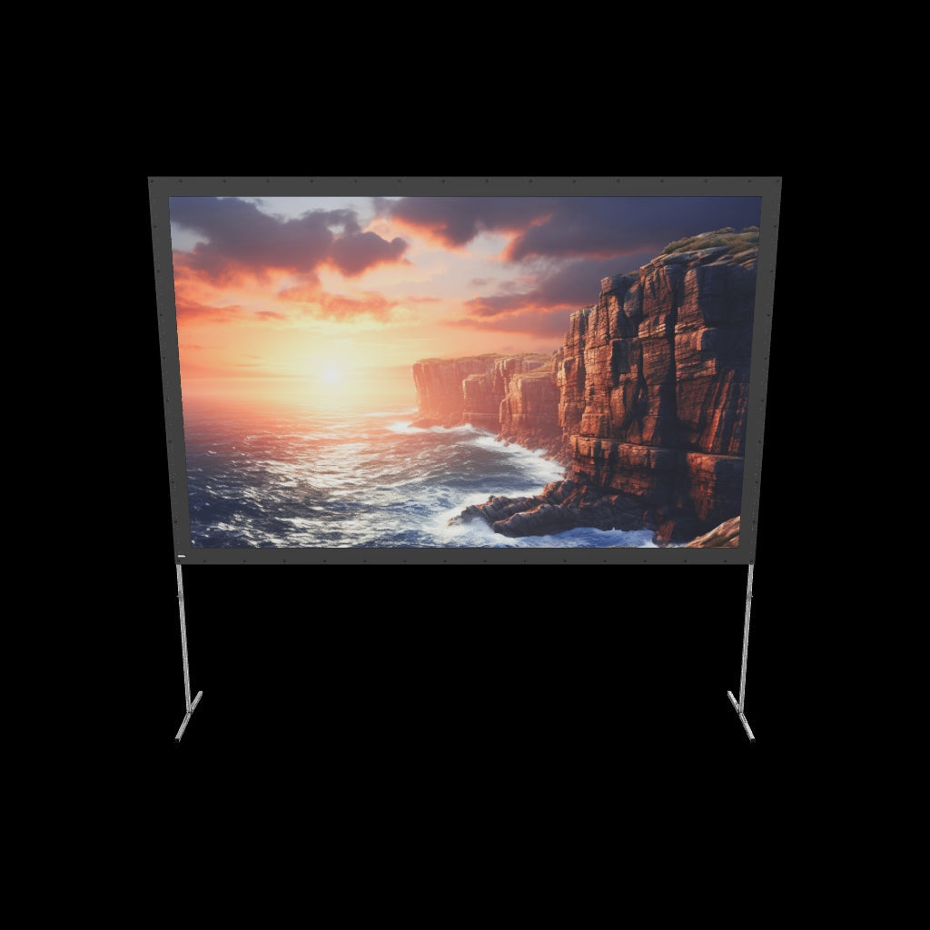 3d/AR Model of the celexon Folding Frame Projector screen 305 x 190cm Mobile Expert, rear projection